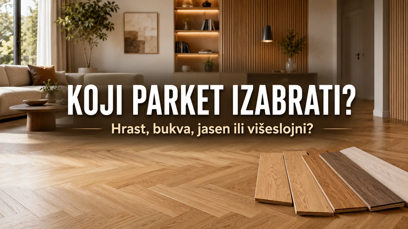 Koji parket izabrati za stan ili kuću – hrastov, bukov, jasenov i višeslojni parket